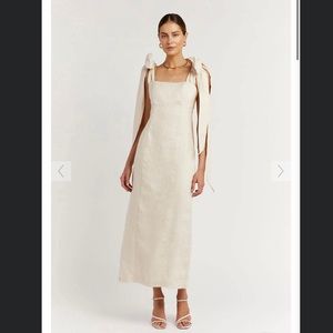 DISSH linen midi dress Pearl